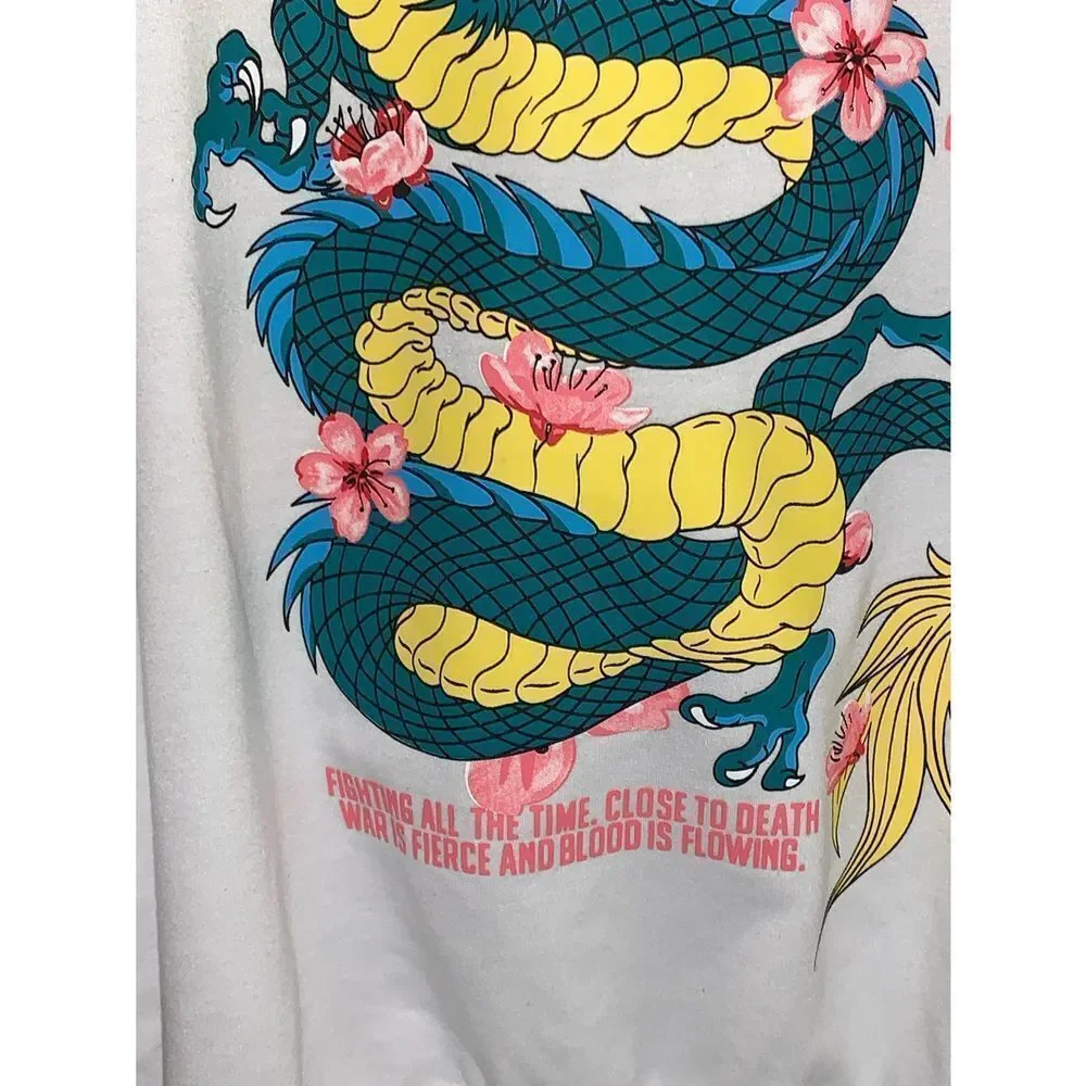 Graphic MSICROW Sweater Size Medium‎